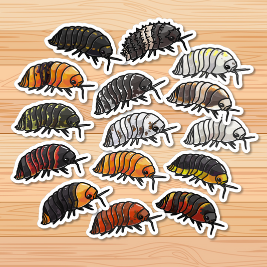 Isopod Stickers